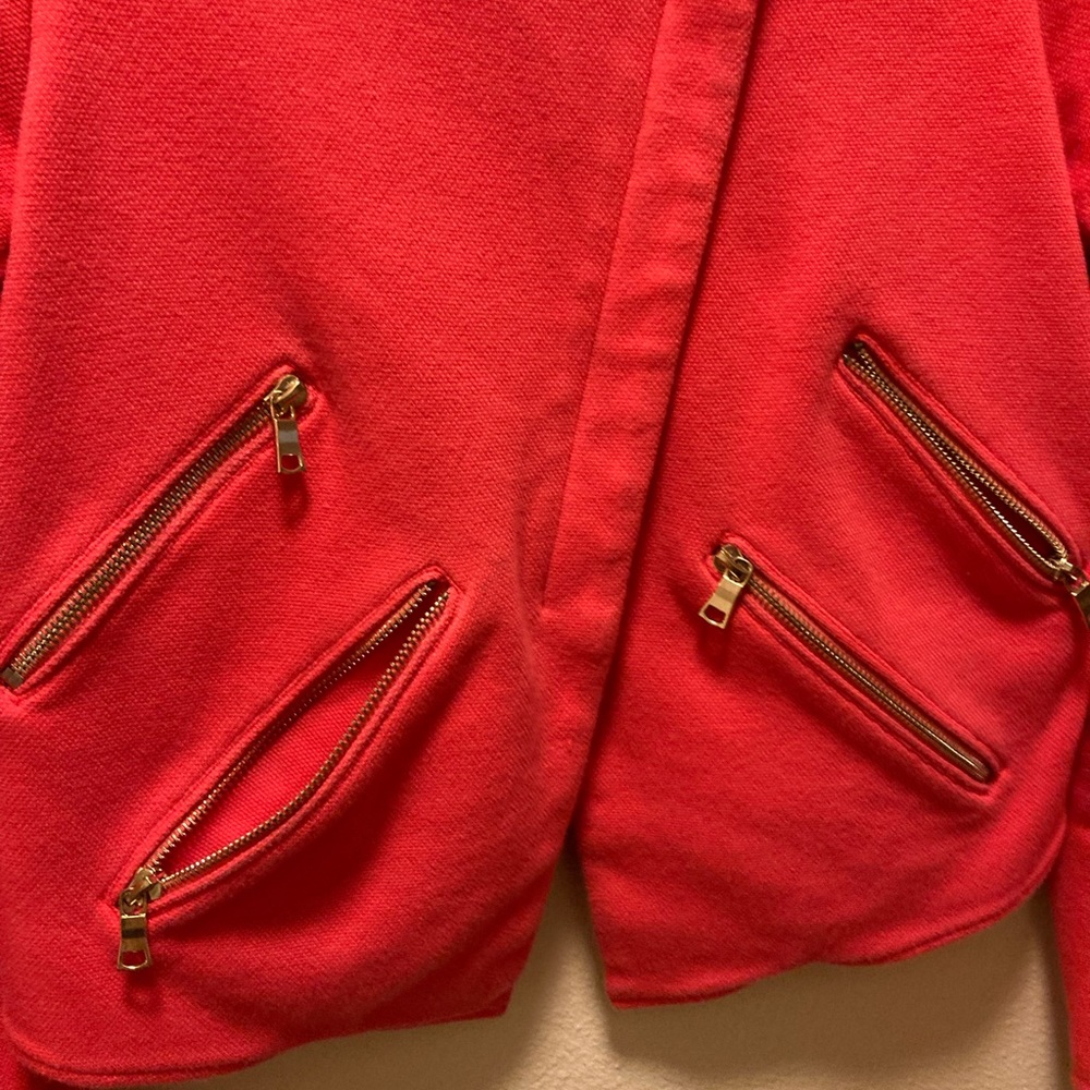 Etcetera Knit Jacket in Raspberry - Picture 6 of 6